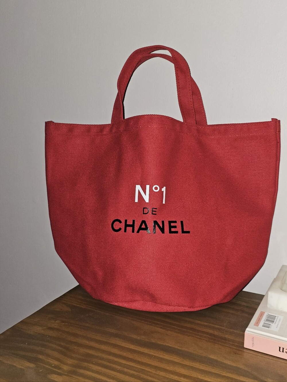Chanel Beauty Canvas Tote